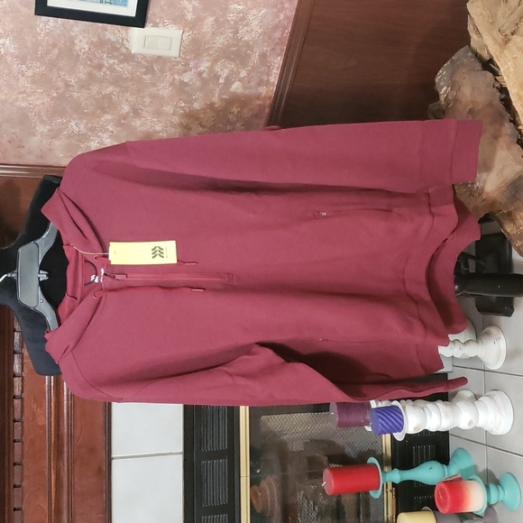 all in motion Tops - Ladies Hoodie Sweatshirt-Pockets-Stretch-Plus Size XXL-All In Motion-NWT